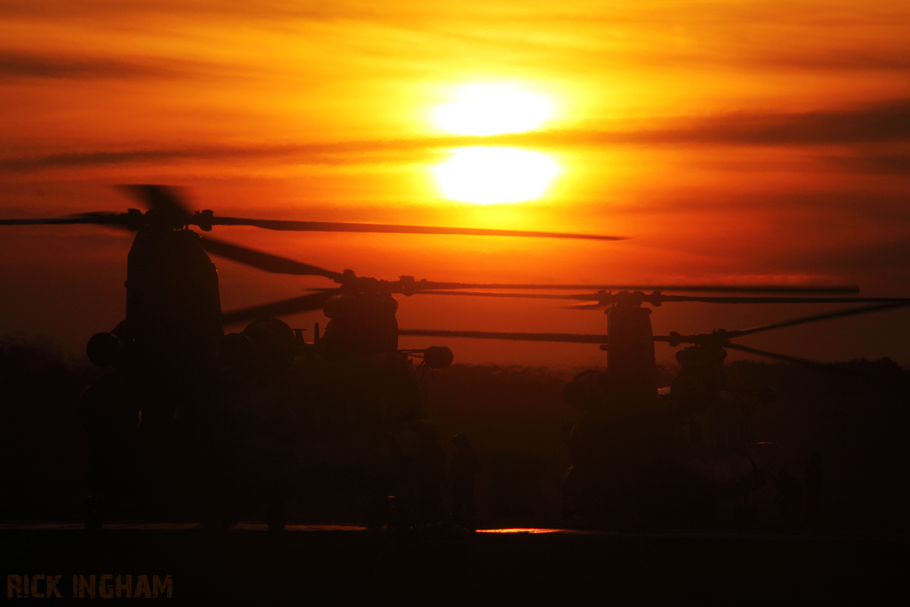 Boeing Chinook HC2 - ZH895/HJ and ZA707/AO - RAF