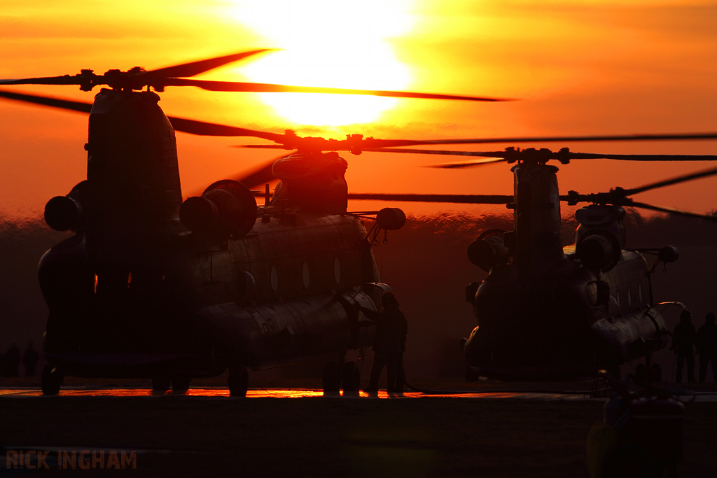 Boeing Chinook HC2 - ZH895/HJ and ZA707/AO - RAF