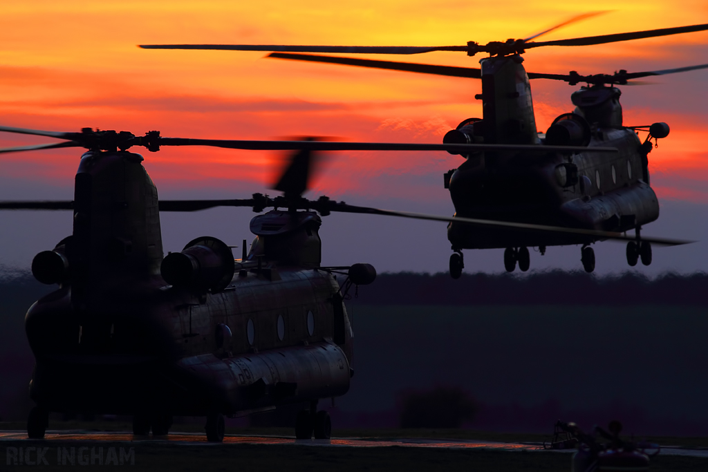 Boeing Chinook HC2 - ZH895/HJ and ZA707/AO - RAF