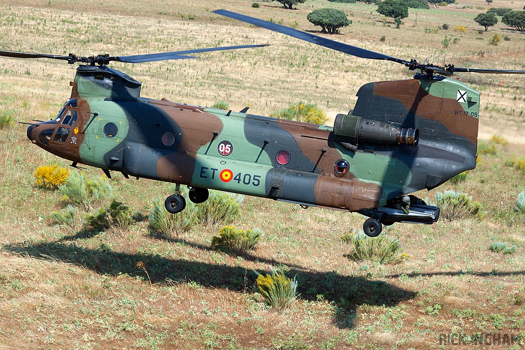 Boeing CH47D Chinook - HT.17-05 / ET-405 - Spanish Army