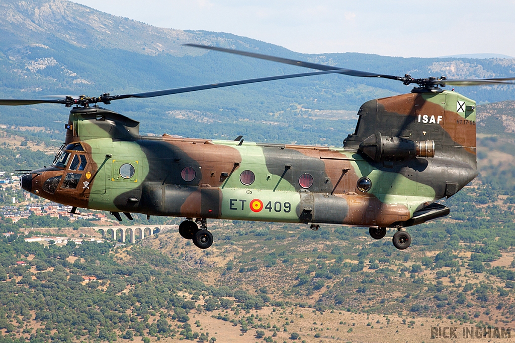 Boeing CH47D Chinook - HT.17-09 / ET-409 - Spanish Army