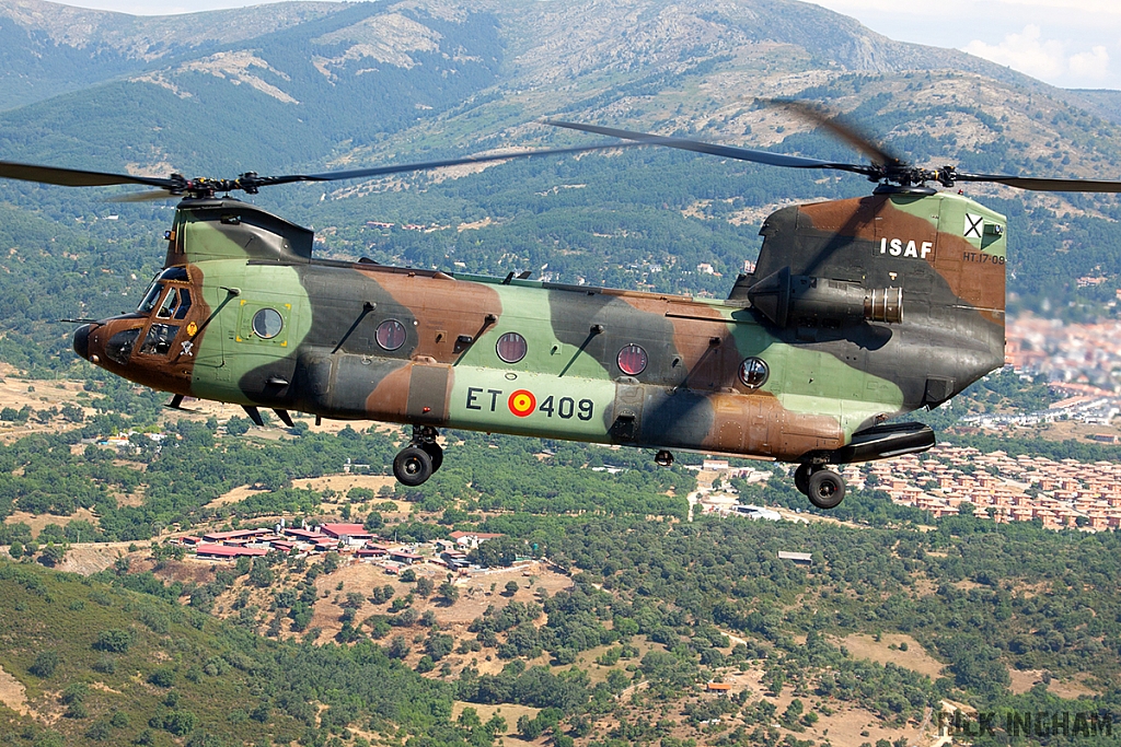 Boeing CH47D Chinook - HT.17-09 / ET-409 - Spanish Army