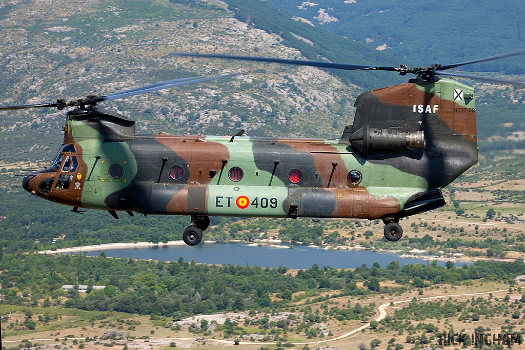 Boeing CH47D Chinook - HT.17-09 / ET-409 - Spanish Army