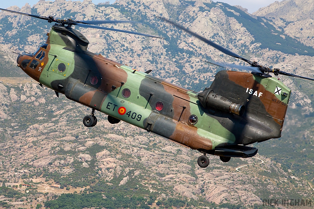 Boeing CH47D Chinook - HT.17-09 / ET-409 - Spanish Army