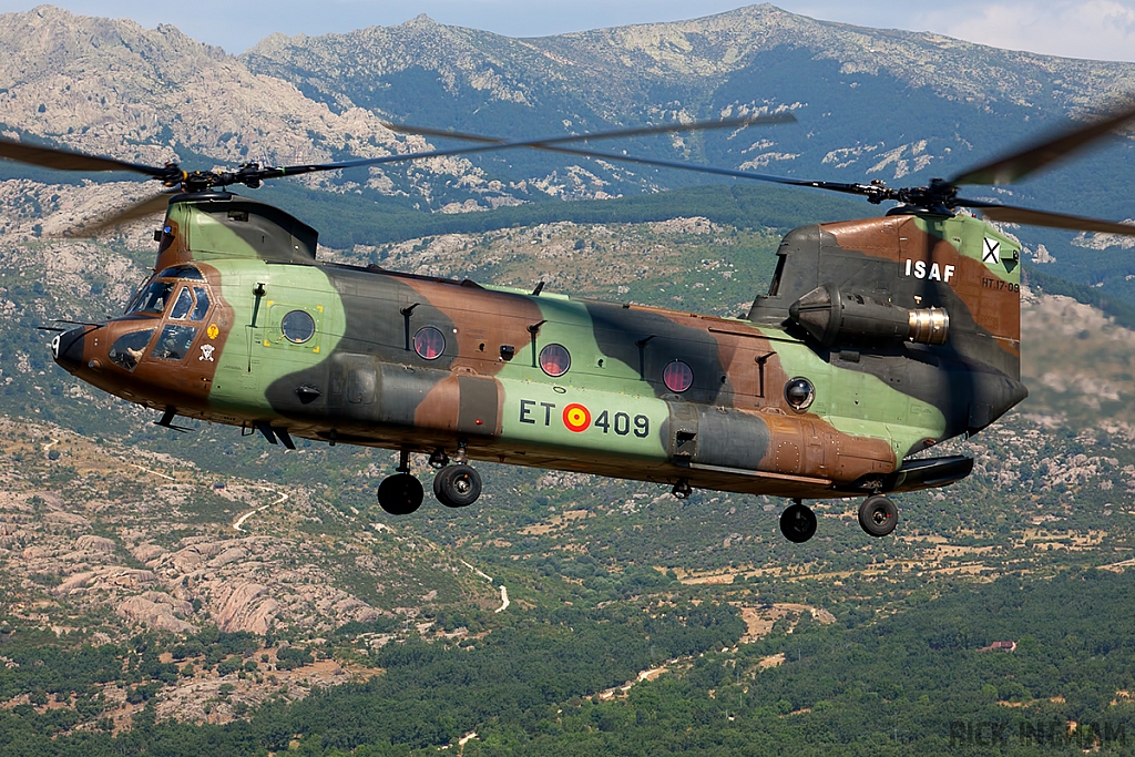 Boeing CH47D Chinook - HT.17-09 / ET-409 - Spanish Army