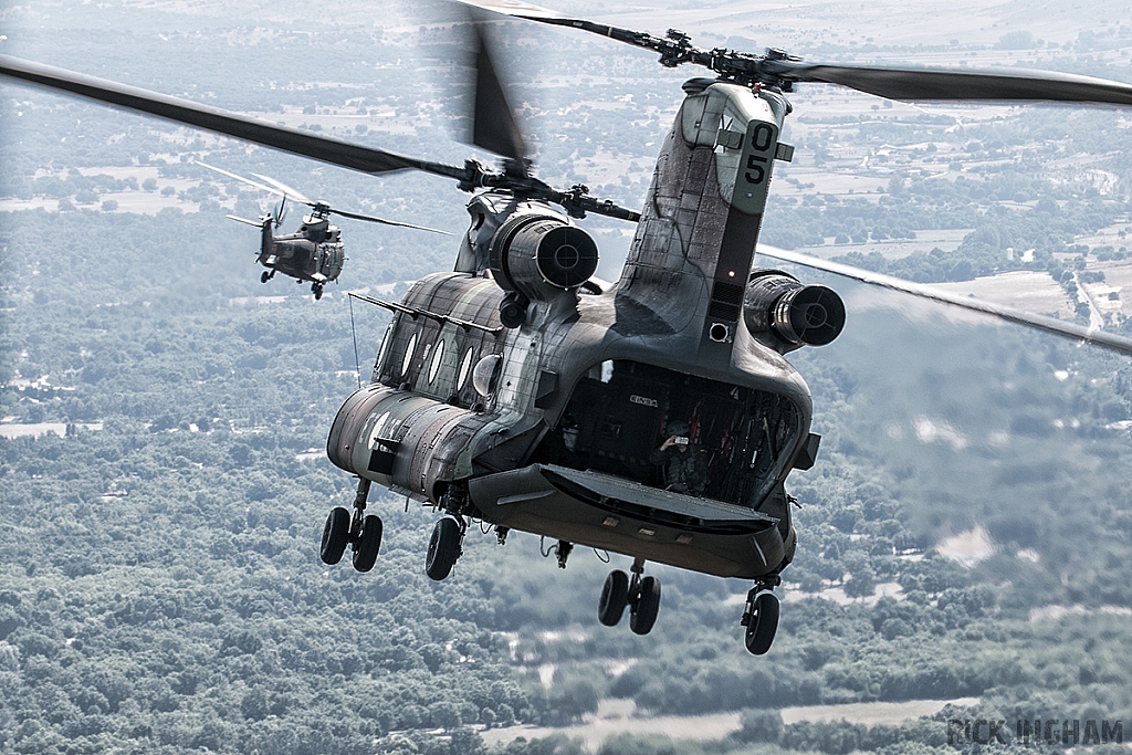 Boeing CH47D Chinook - HT.17-05 / ET-405 - Spanish Army