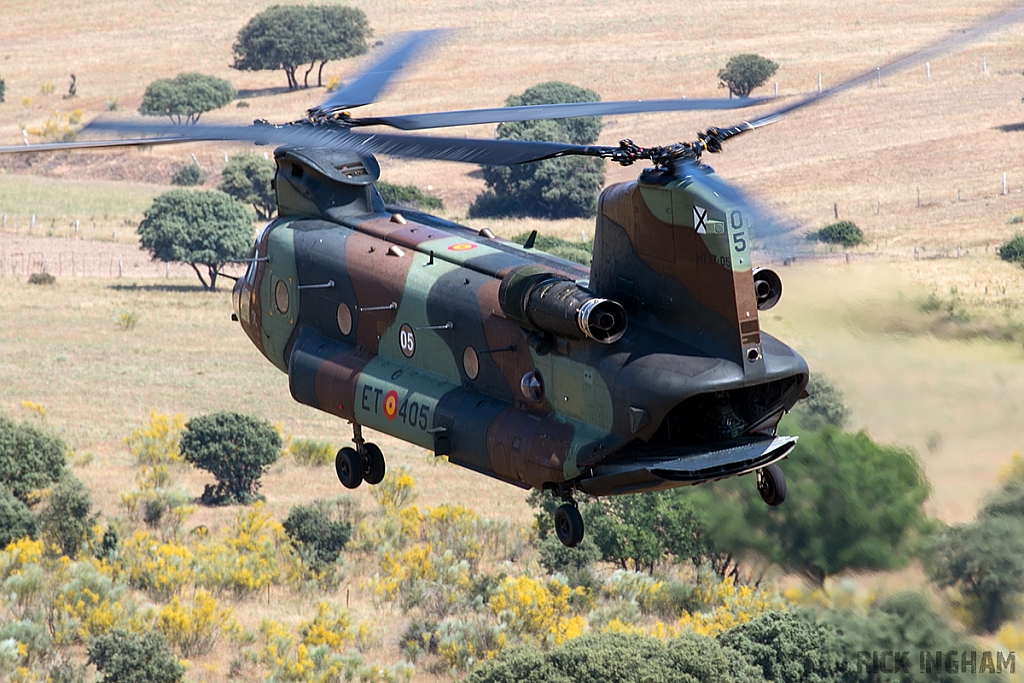 Boeing CH47D Chinook - HT.17-05 / ET-405 - Spanish Army