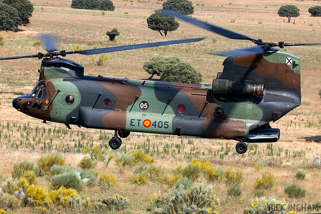 Boeing CH47D Chinook - HT.17-05 / ET-405 - Spanish Army