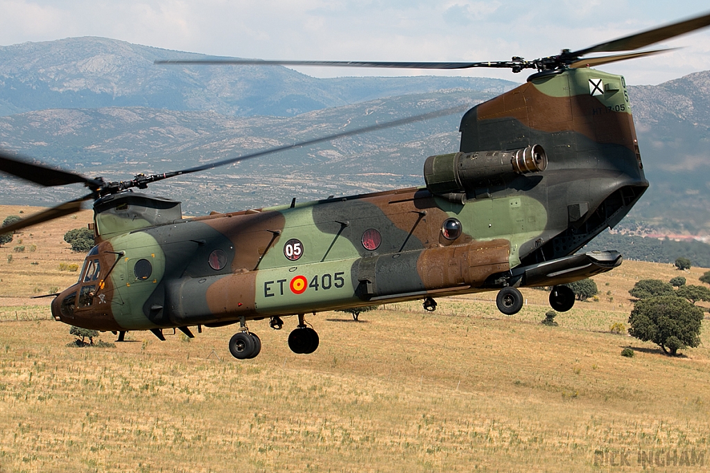 Boeing CH47D Chinook - HT.17-05 / ET-405 - Spanish Army