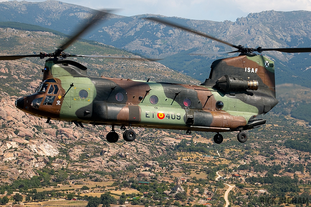 Boeing CH47D Chinook - HT.17-09 / ET-409 - Spanish Army