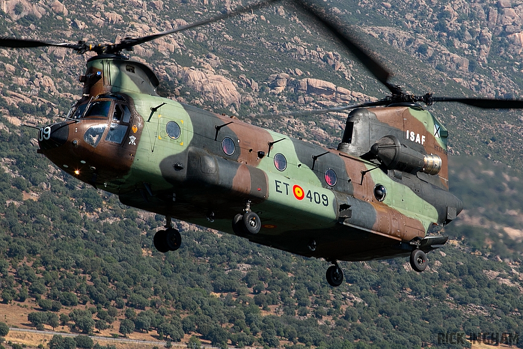 Boeing CH47D Chinook - HT.17-09 / ET-409 - Spanish Army