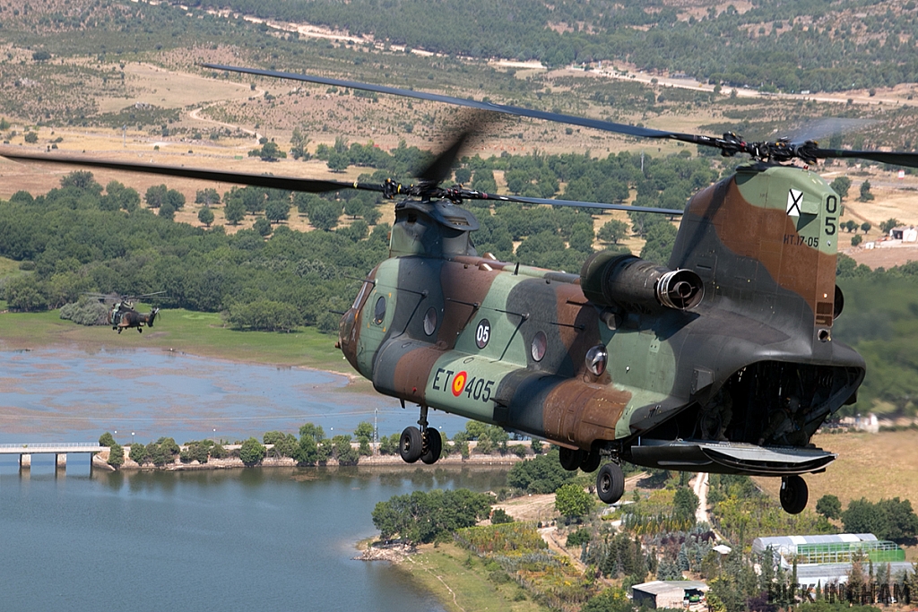 Boeing CH47D Chinook - HT.17-05 / ET-405 - Spanish Army