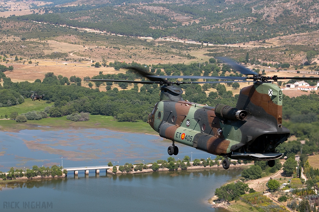 Boeing CH47D Chinook - HT.17-05 / ET-405 - Spanish Army