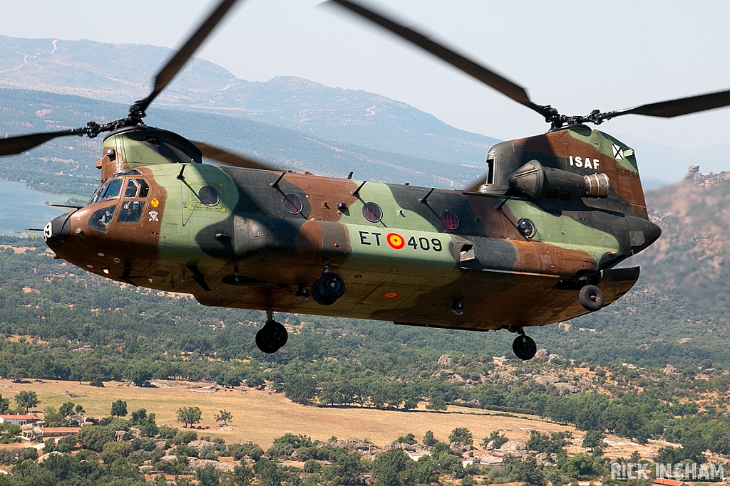 Boeing CH47D Chinook - HT.17-09 / ET-409 - Spanish Army