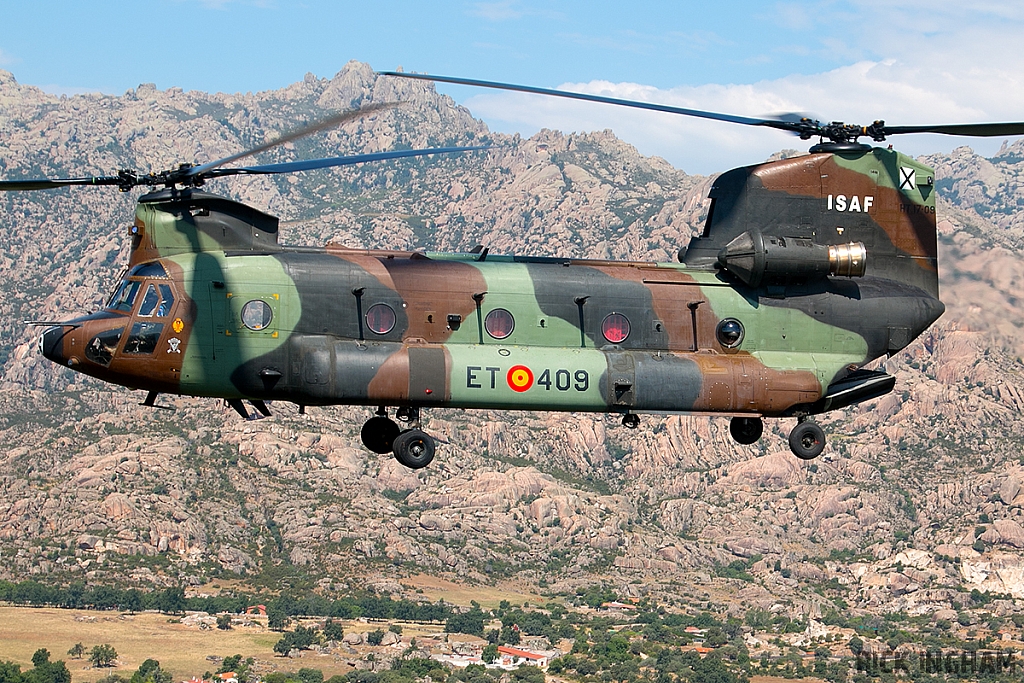 Boeing CH47D Chinook - HT.17-09 / ET-409 - Spanish Army