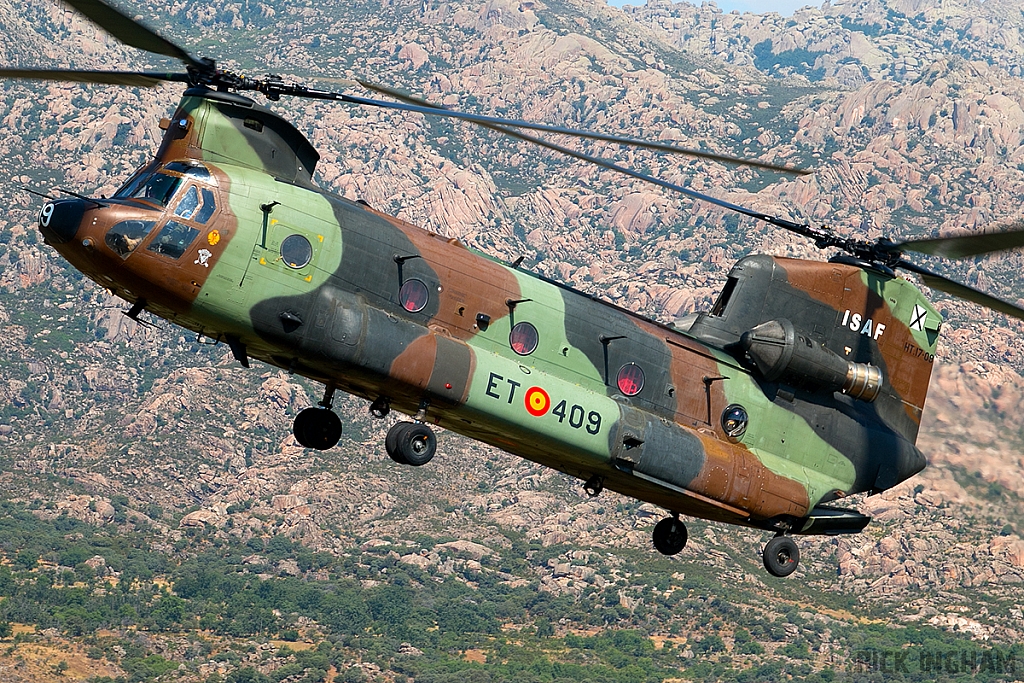 Boeing CH47D Chinook - HT.17-09 / ET-409 - Spanish Army