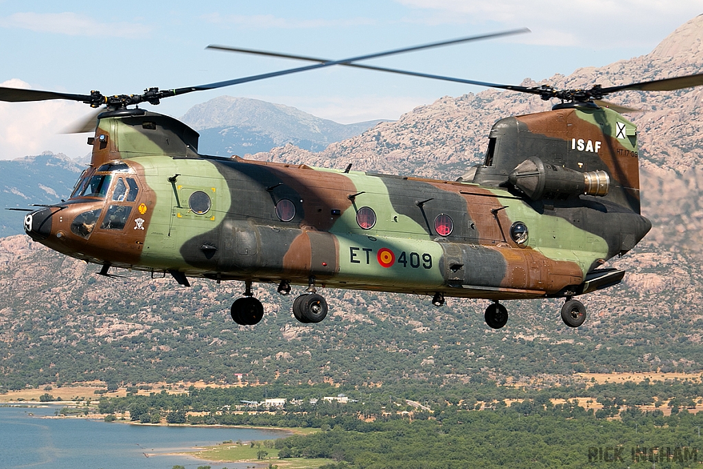 Boeing CH47D Chinook - HT.17-09 / ET-409 - Spanish Army