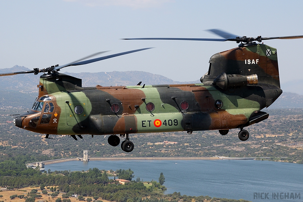 Boeing CH47D Chinook - HT.17-09 / ET-409 - Spanish Army