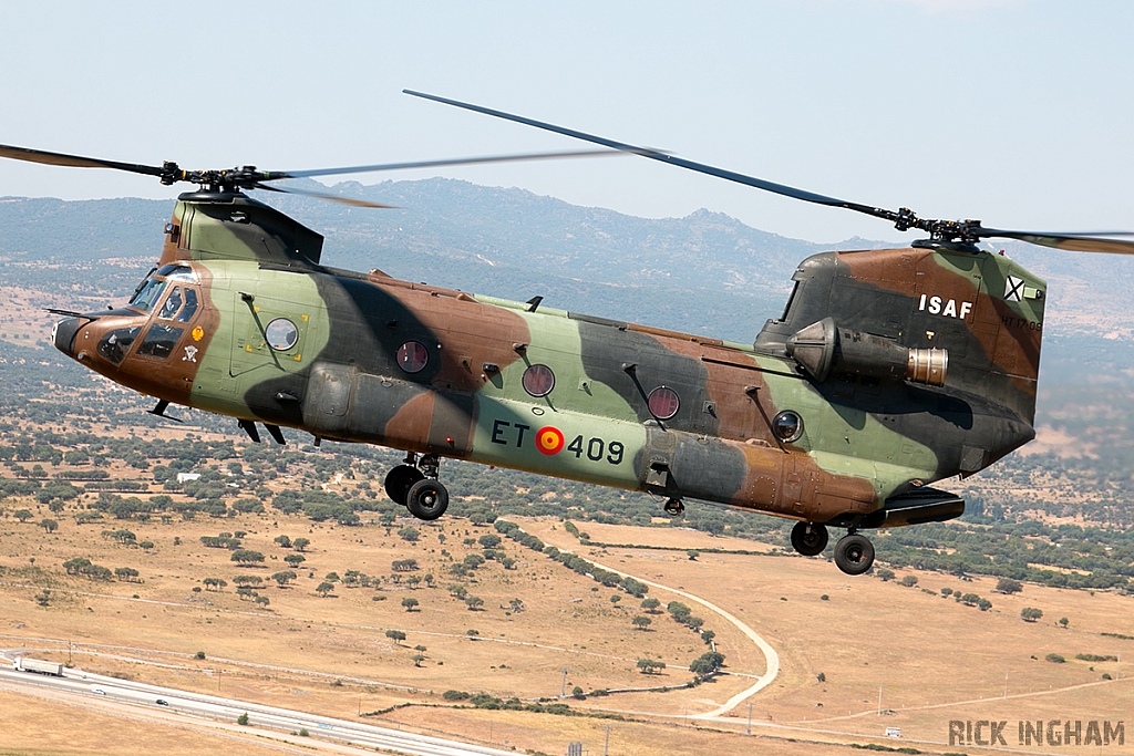 Boeing CH47D Chinook - HT.17-09 / ET-409 - Spanish Army