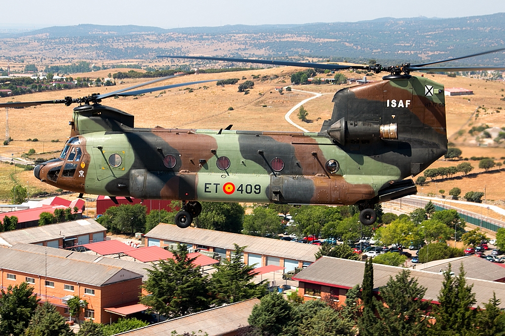 Boeing CH47D Chinook - HT.17-09 / ET-409 - Spanish Army