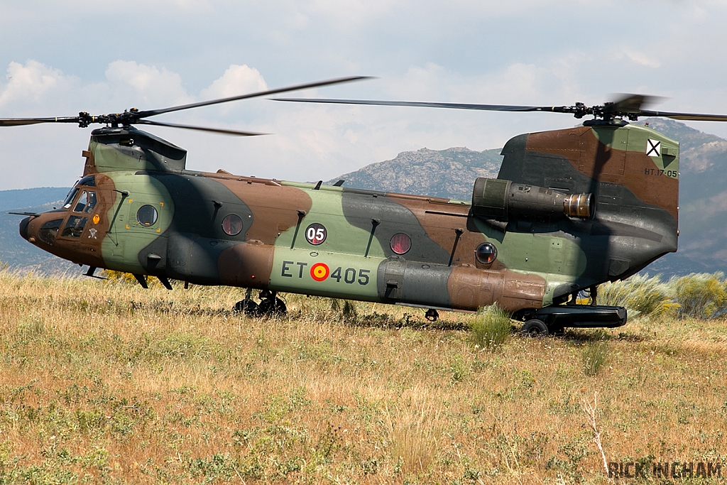 Boeing CH47D Chinook - HT.17-05 / ET-405 - Spanish Army