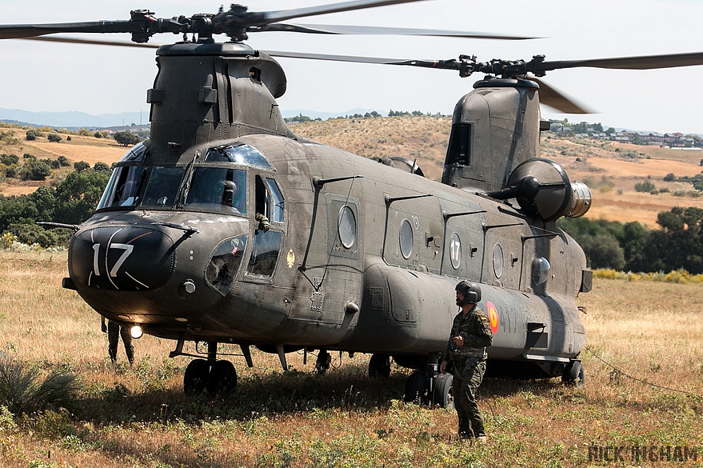 Boeing CH47D Chinook - HT.17-17 / ET-417 - Spanish Army