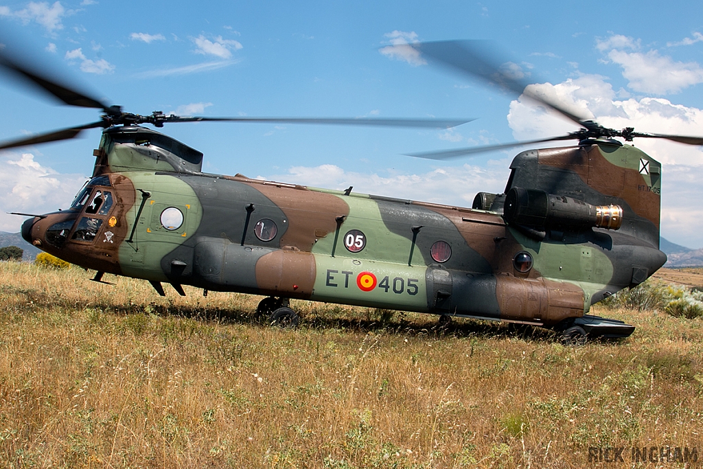 Boeing CH47D Chinook - HT.17-05 / ET-405 - Spanish Army