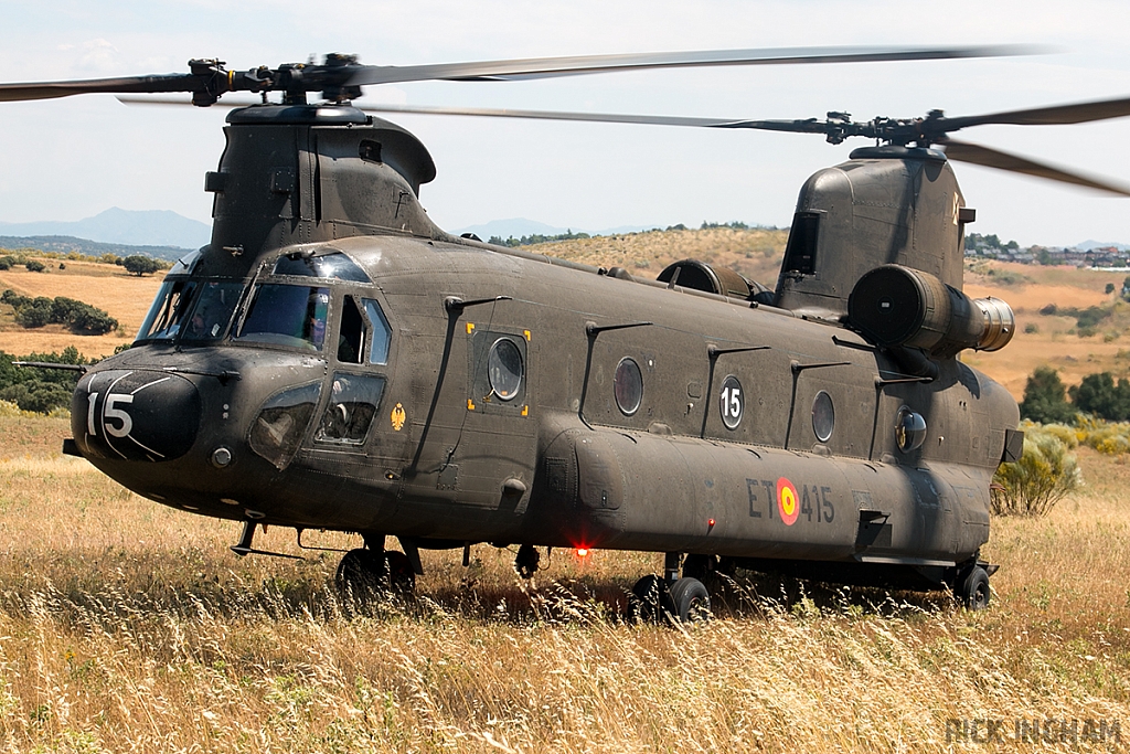 Boeing CH47D Chinook - HT.17-15 / ET-415 - Spanish Army