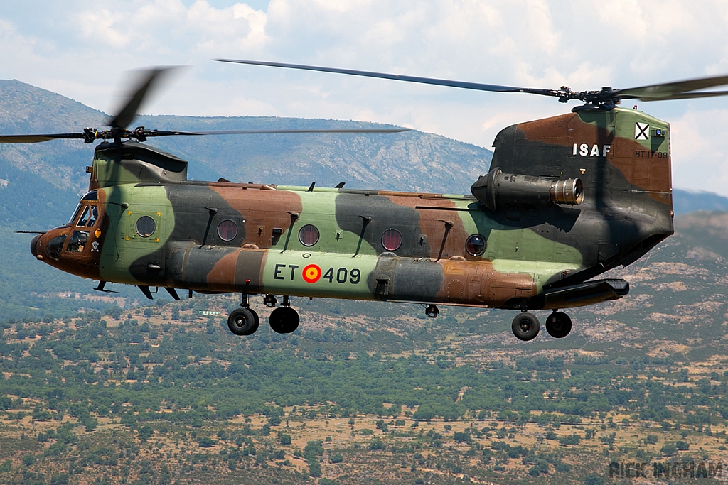 Boeing CH47D Chinook - HT.17-09 / ET-409 - Spanish Army