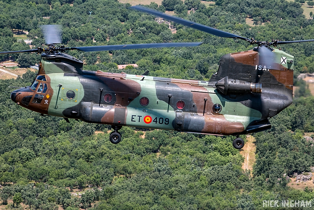 Boeing CH47D Chinook - HT.17-09 / ET-409 - Spanish Army