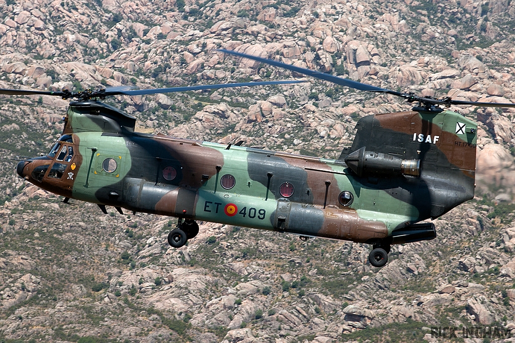 Boeing CH47D Chinook - HT.17-09 / ET-409 - Spanish Army