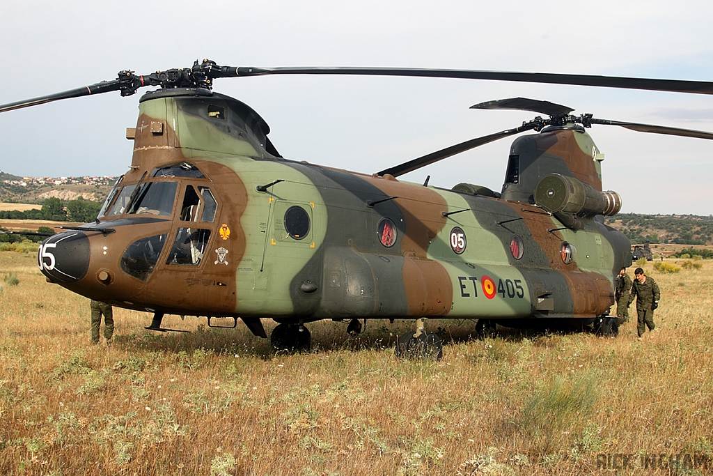 Boeing CH47D Chinook - HT.17-05 / ET-405 - Spanish Army