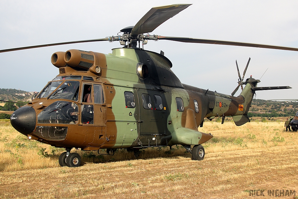 Aerospatiale AS332B Super Puma - HT.21-14/ET-512 - Spanish Army