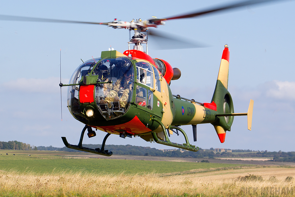 Westland Gazelle AH1 - ZB671 - AAC