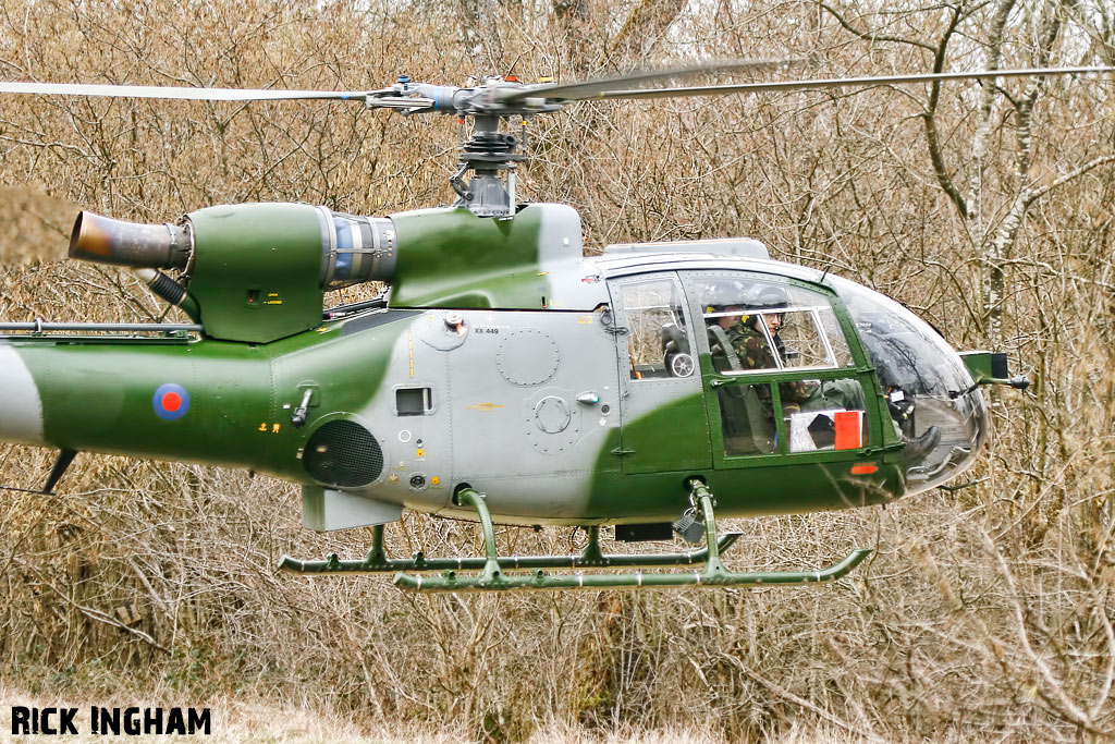 Westland Gazelle AH1 - XX449 - QinetiQ