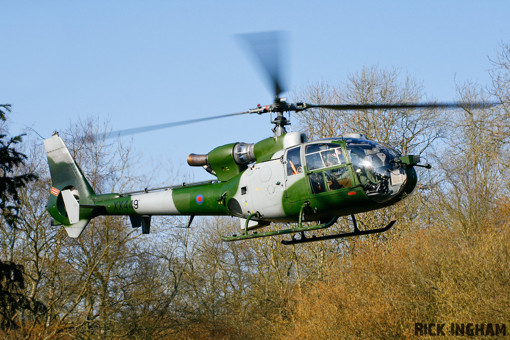 Westland Gazelle AH1 - XX449 - QinetiQ