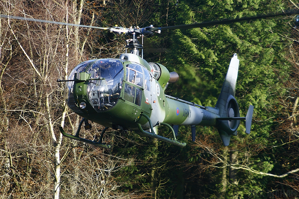 Westland Gazelle AH1 - ZB691/S - AAC