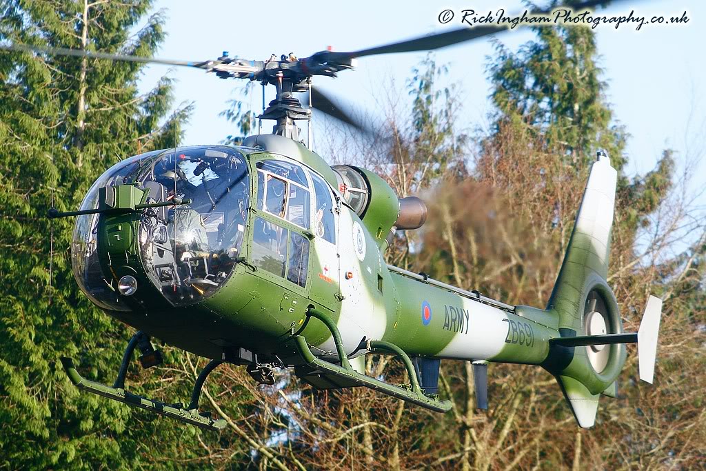 Westland Gazelle AH1 - ZB691/S - AAC