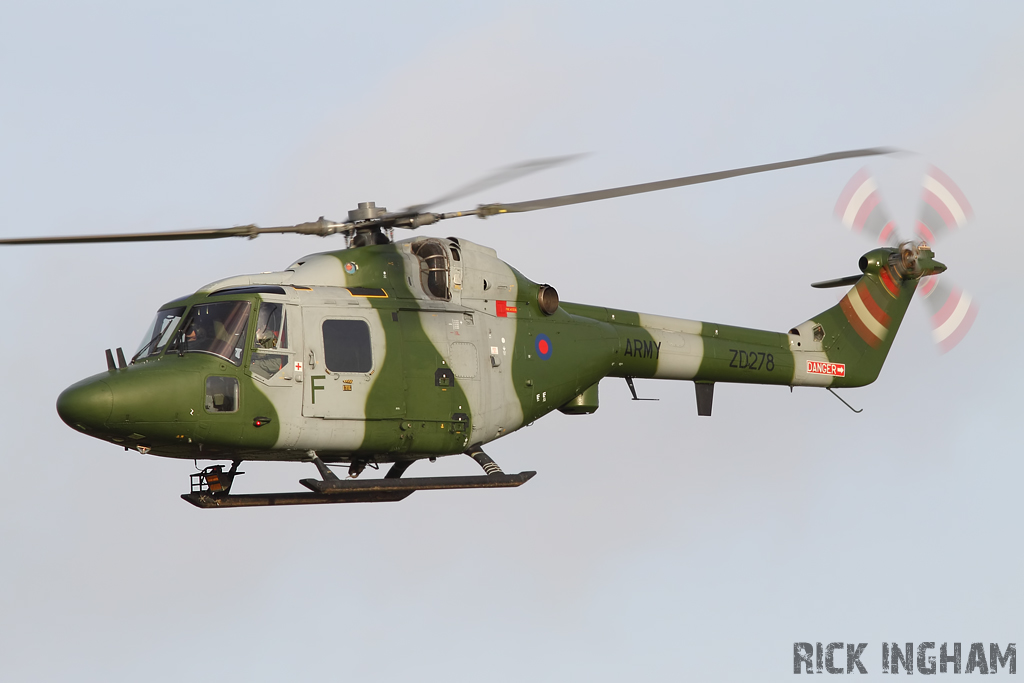 Westland Lynx AH7 - ZD278/F - AAC