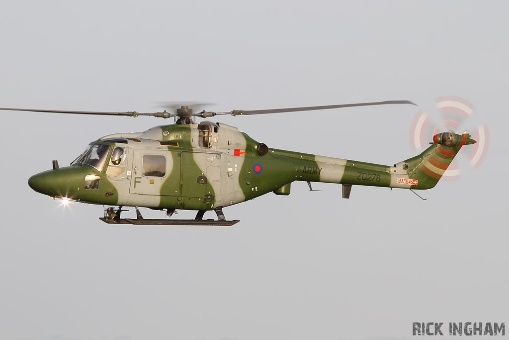 Westland Lynx AH7 - ZD278/F - AAC