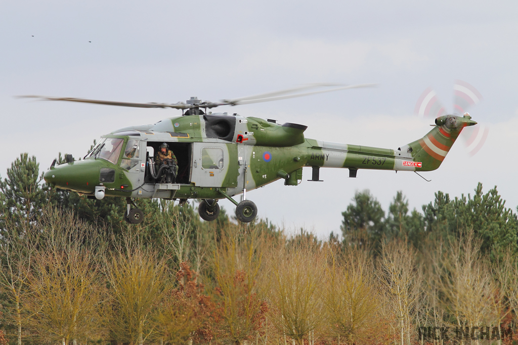 Westland Lynx AH9A - ZF537 - AAC