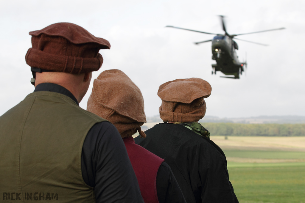 Westland Merlin HC3 - ZJ134/S - RAF + Judgemental Training Team - British Army