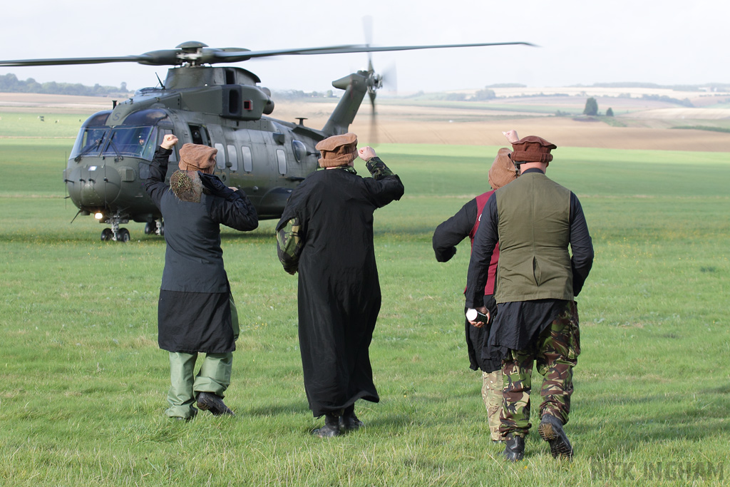 Westland Merlin HC3 - ZJ134/S - RAF + Judgemental Training Team - British Army