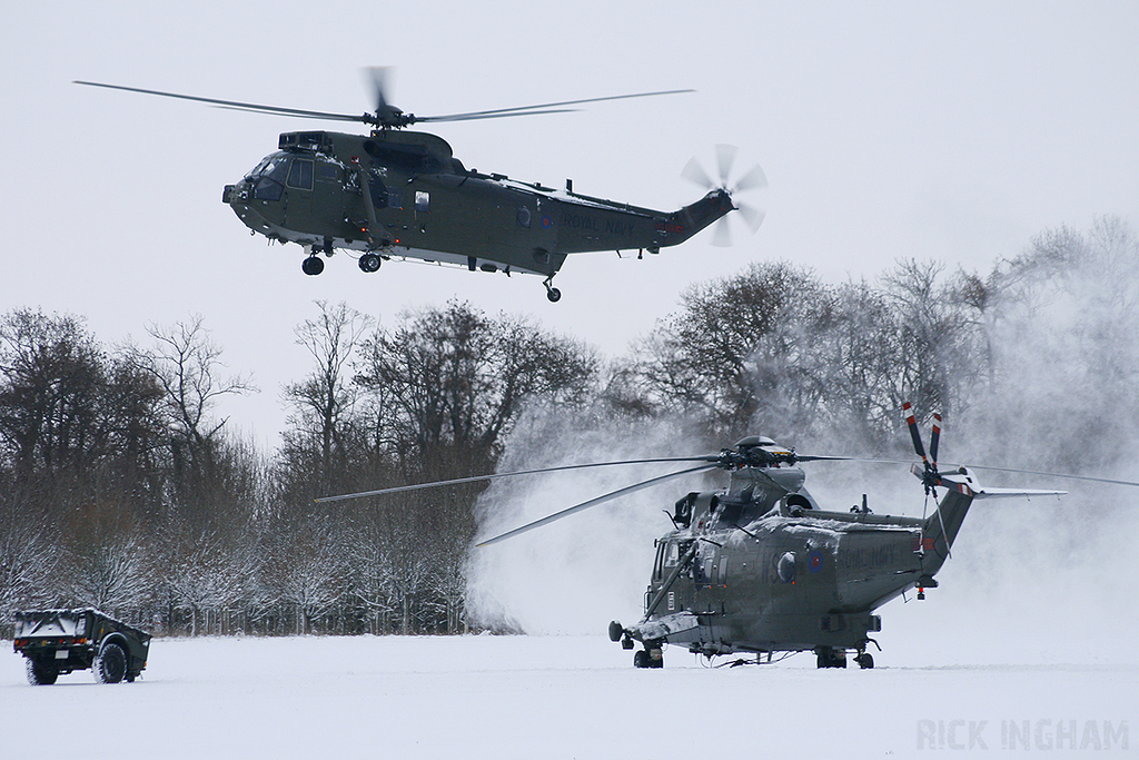 Westland Sea King HC4 - ZF121/T - Royal Navy