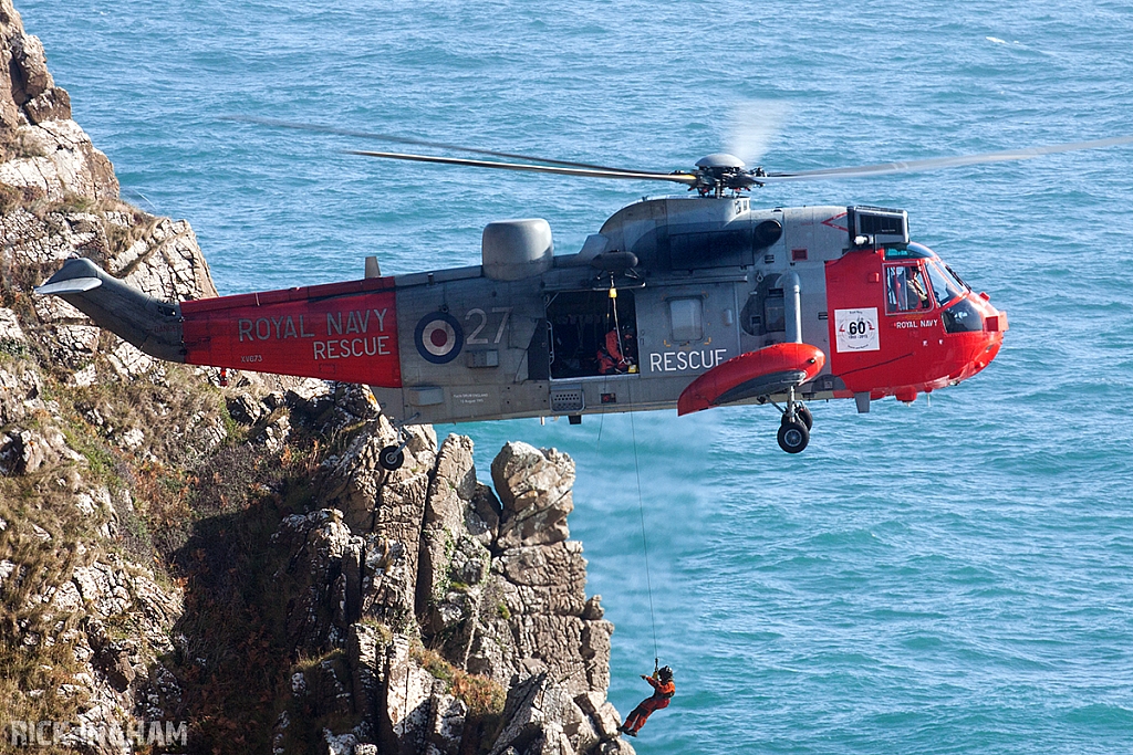 Westland Sea King HU5 - XV673/27 - Royal Navy