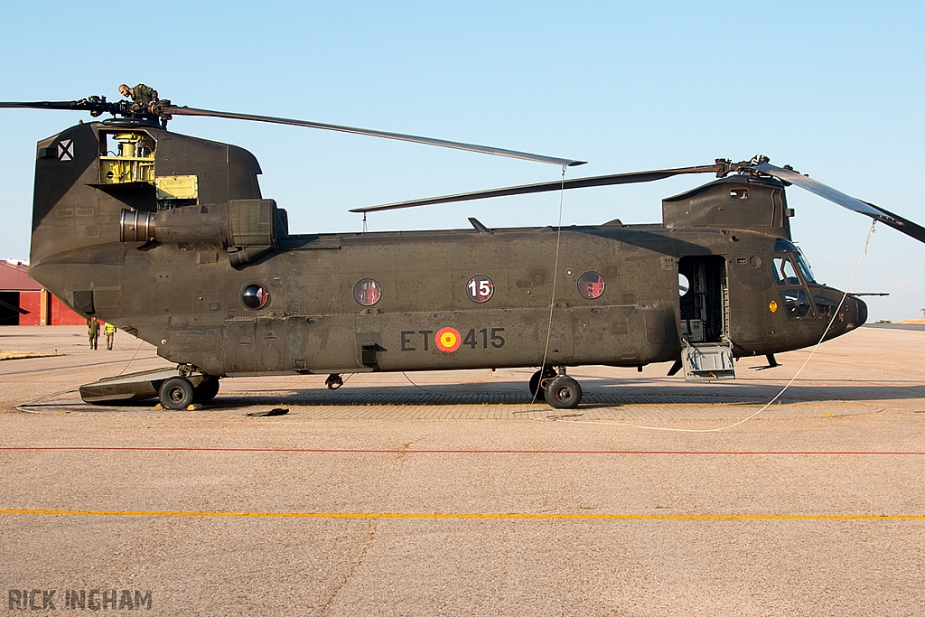 Boeing CH47D Chinook - HT.17-15 / ET-415 - Spanish Army