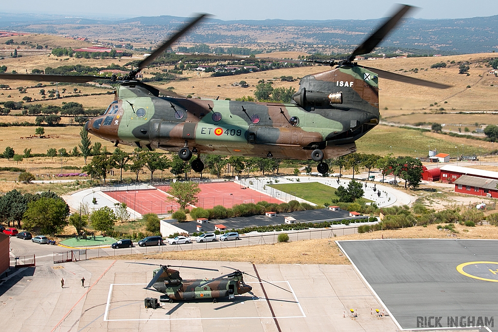 Boeing CH47D Chinook - HT.17-09 / ET-409 - Spanish Army