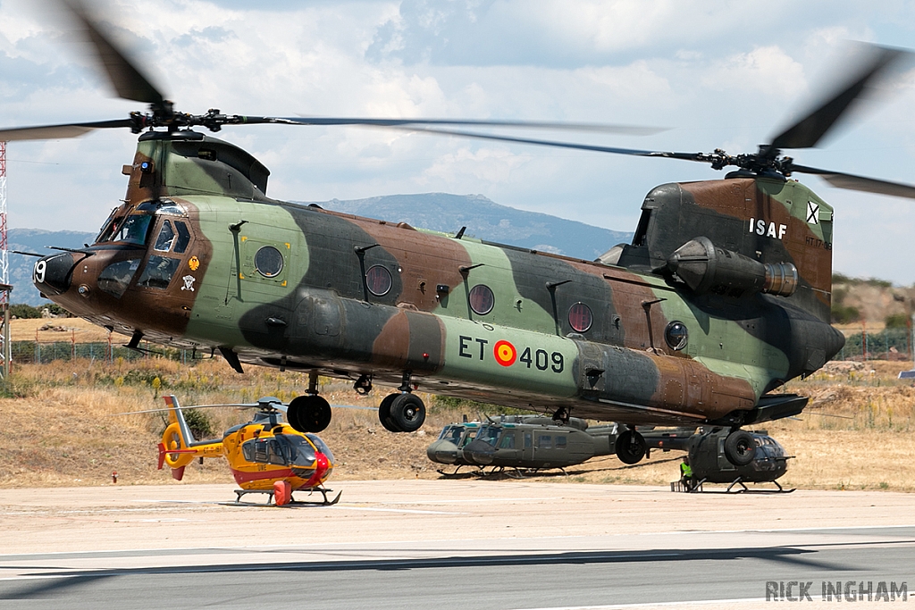 Boeing CH47D Chinook - HT.17-09 / ET-409 - Spanish Army