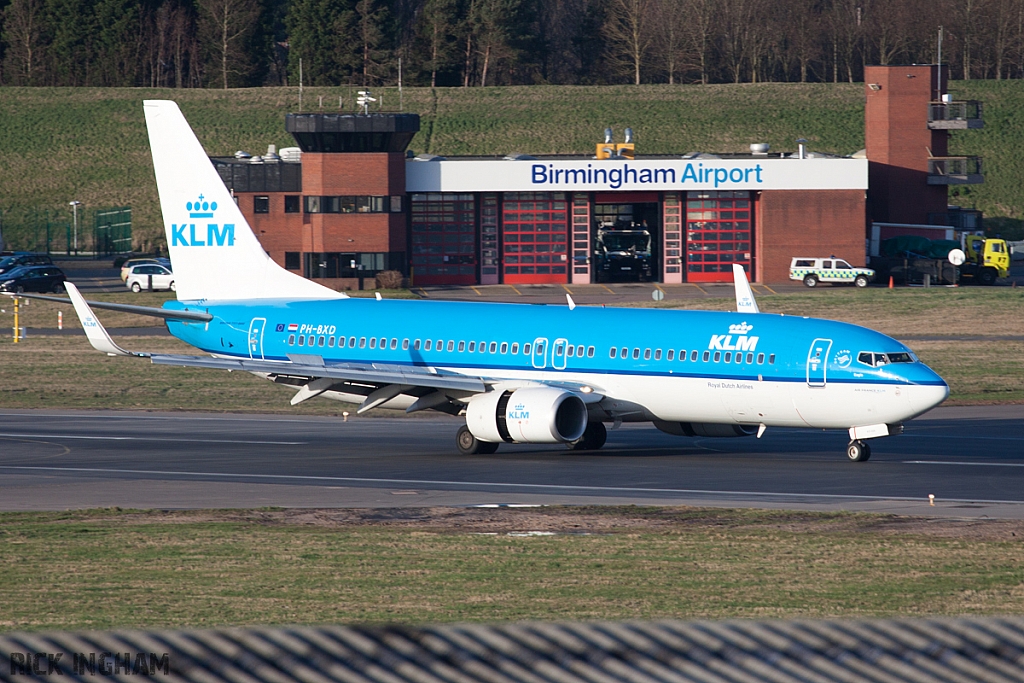 Boeing 737-8K2 - PH-BXD - KLM