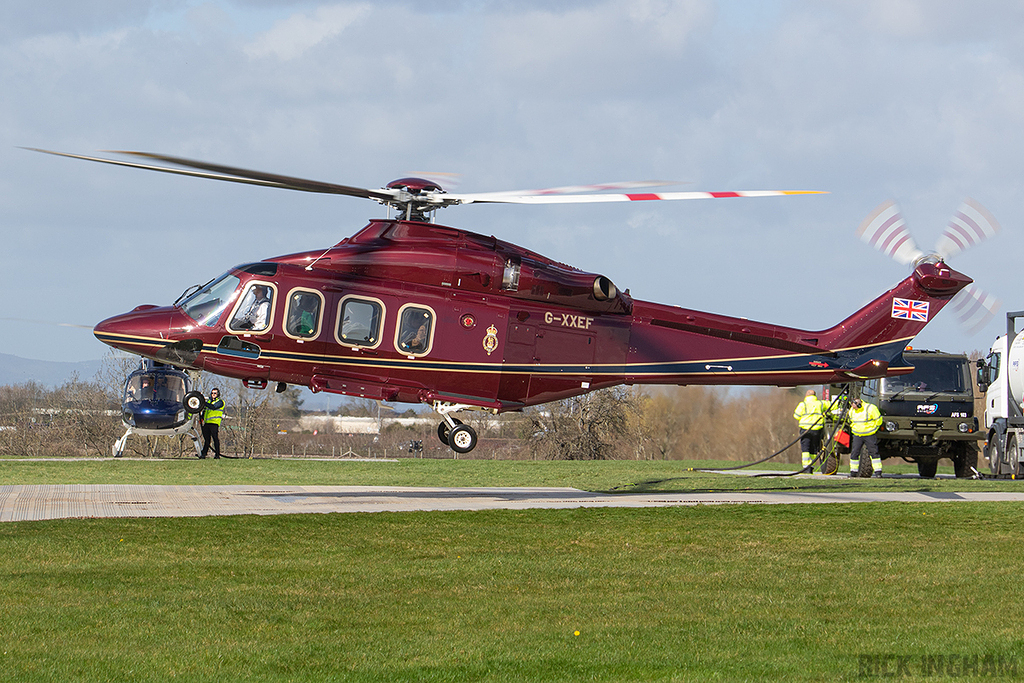 AgustaWestland AW139 - G-XXEF - Kings Helicopter Flight